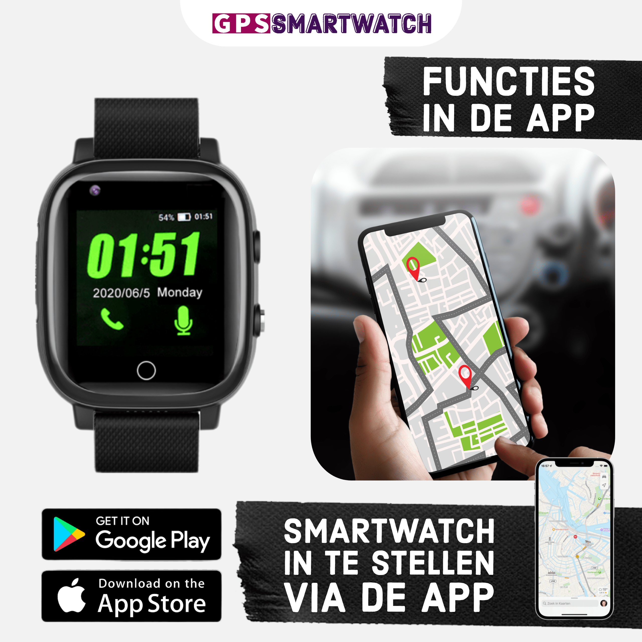 GPS Smartwatch WB5S senior