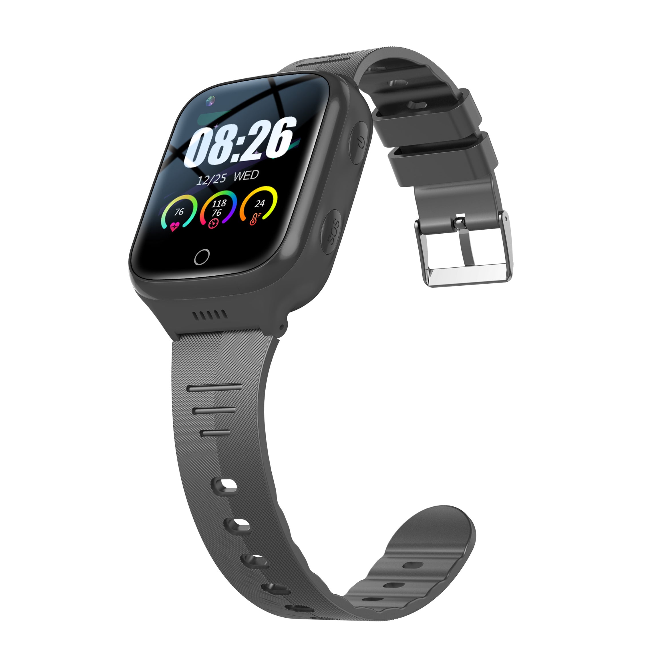 GPS Smartwatch WB9L - GPS Watch Senior - Smartwatch for the Elderly - Personal alarms - alarm watch elderly - GPS Watch Alzheimer - Fall detection