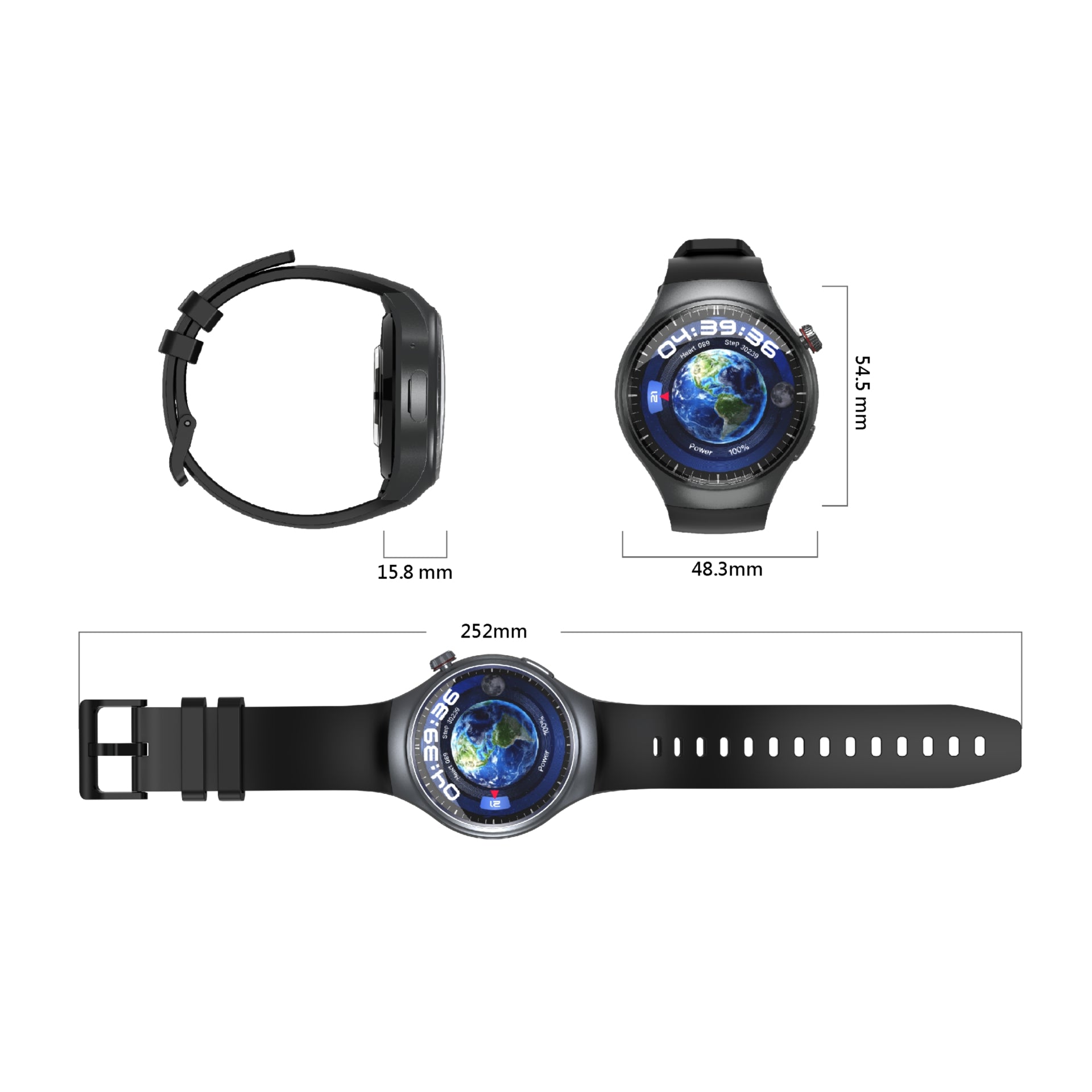 Wiesba Ultra Pro Serie 1 Smartwatch