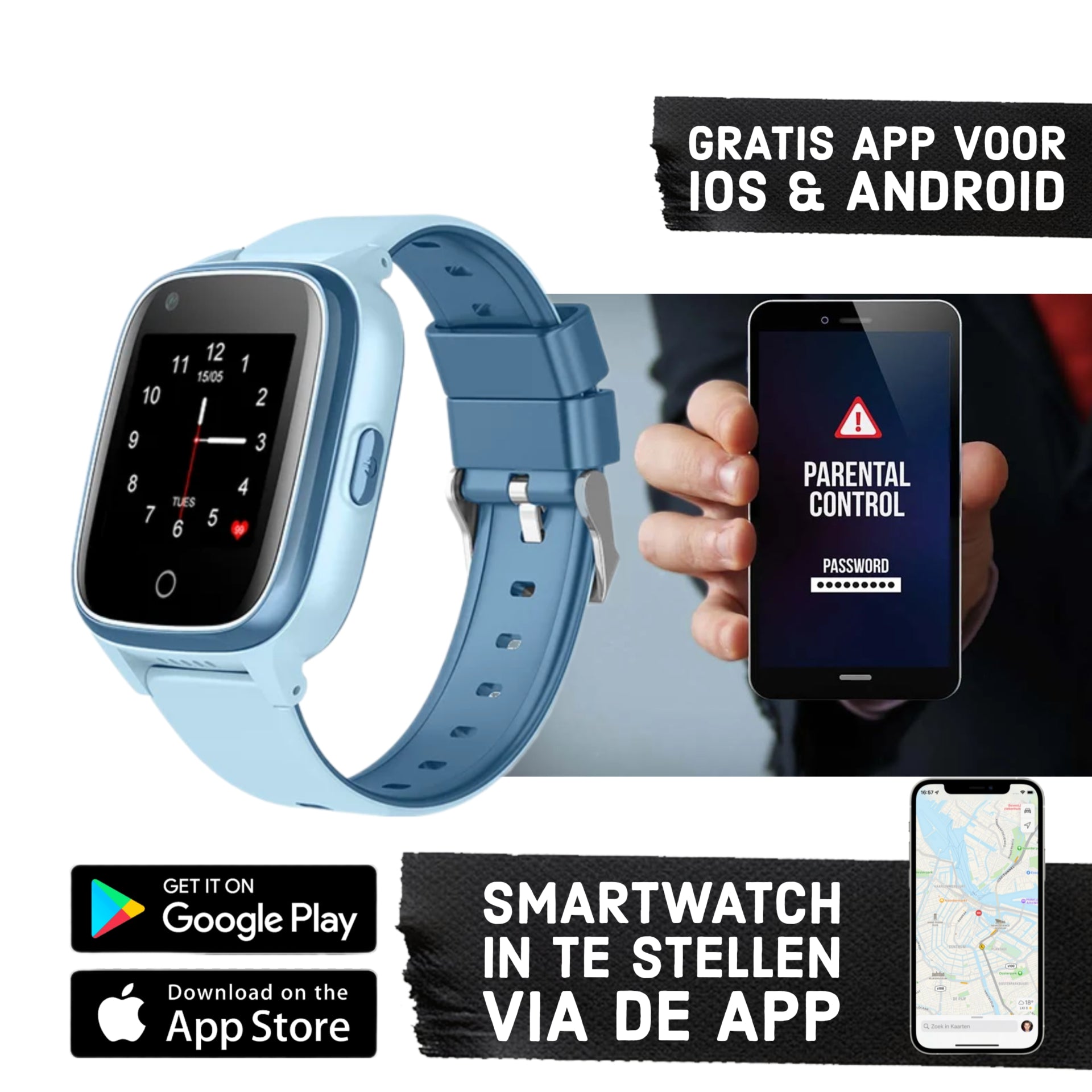 GPS Smartwatch enfants WB32 - montre gps enfant - appel de montre pour enfants - tracker gps montre pour enfants - montre pour enfants avec gps - montre pour enfants