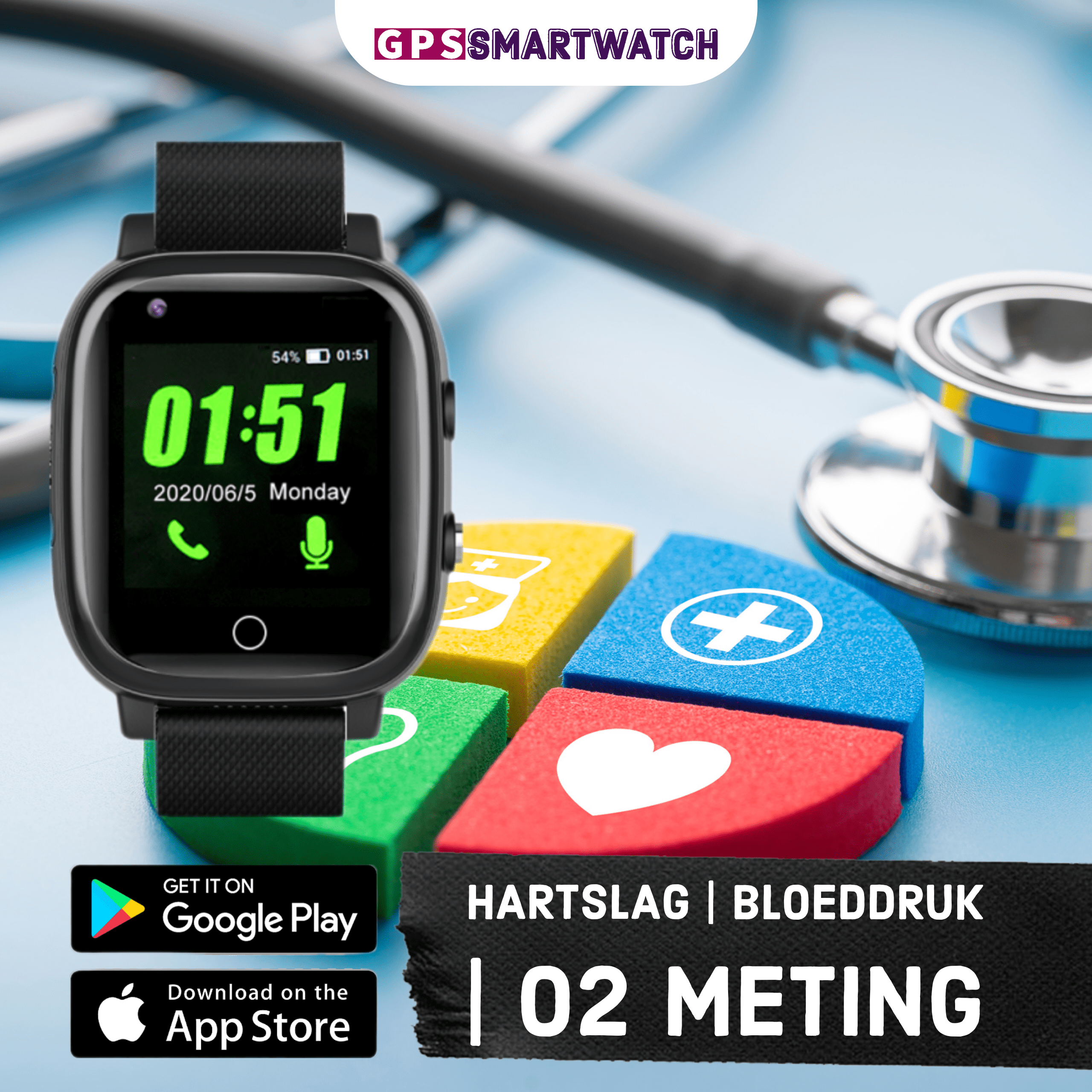 GPS Smartwatch WB5S senior