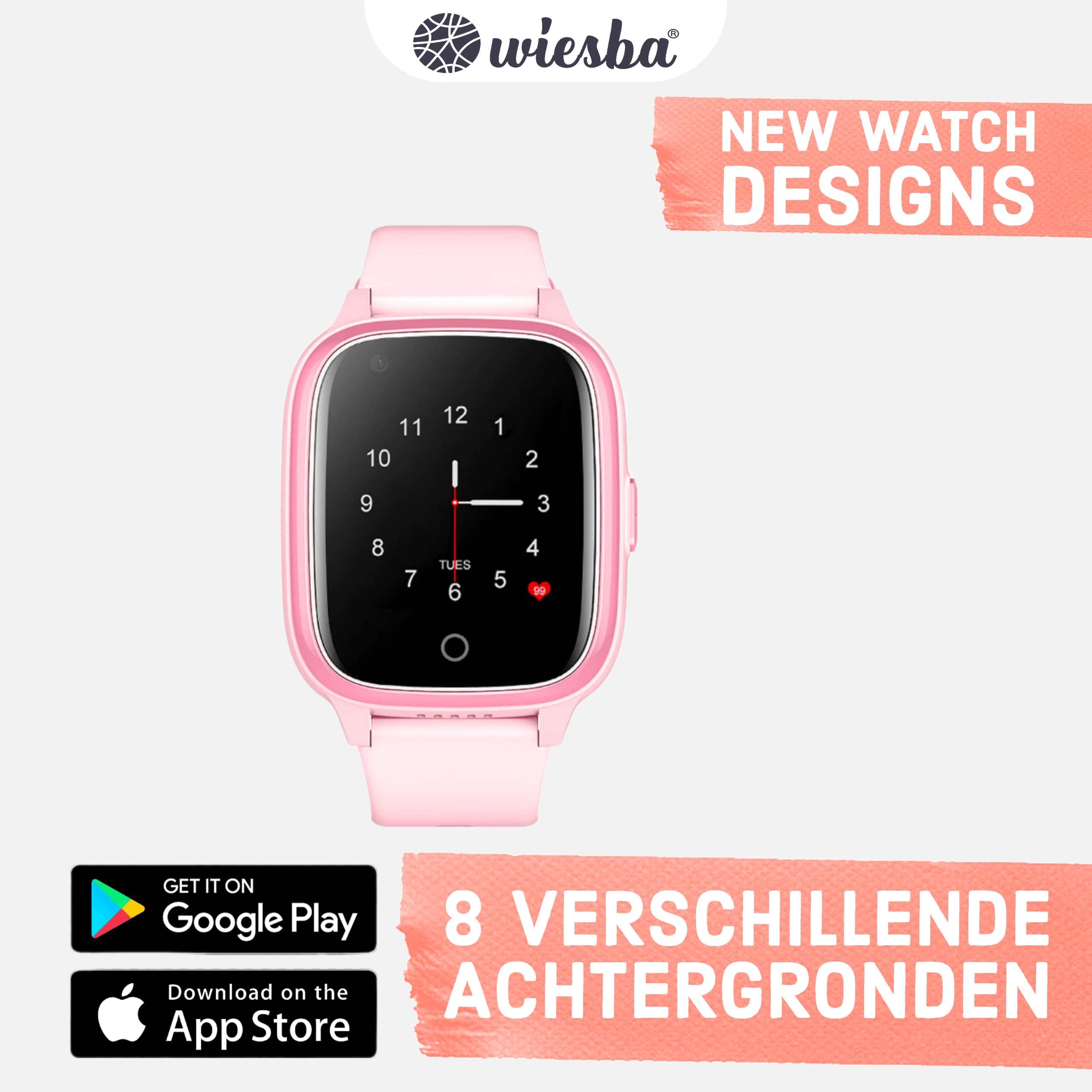 GPS Smartwatch kinderen WB32 - kinderhorloge met gps - kinderhorloge bellen - gps tracker kinderhorloge - gps horloge kinderen - kinderhorloge