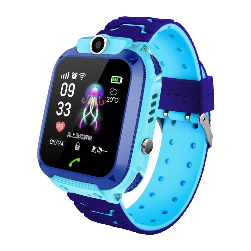 GPS Smartwatch  WB12 GPS Smartwatch voor kinderen blauw