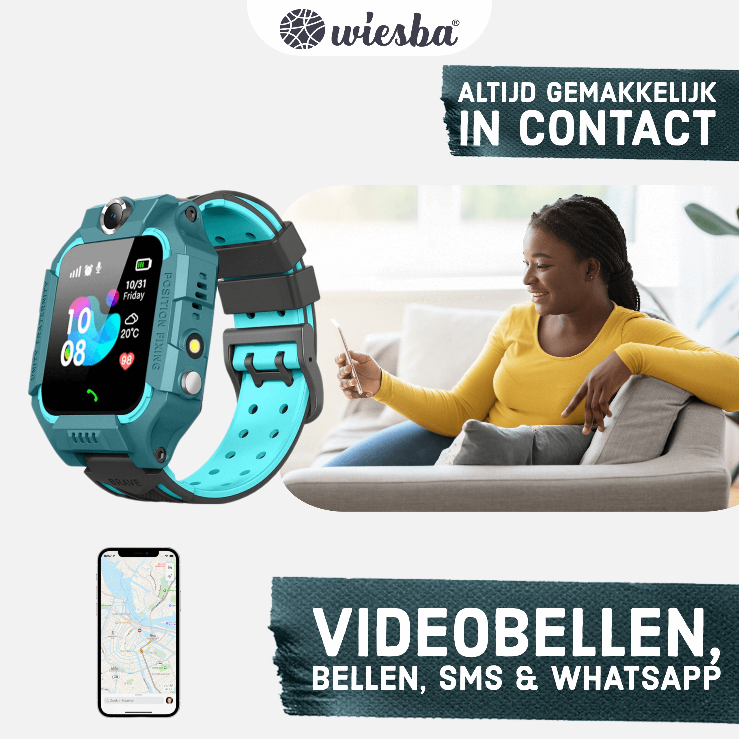 GPS Smartwatch enfants WB19 - montre gps enfant - appel de montre pour enfants - tracker gps montre pour enfants - montre pour enfants avec gps - montre pour enfants