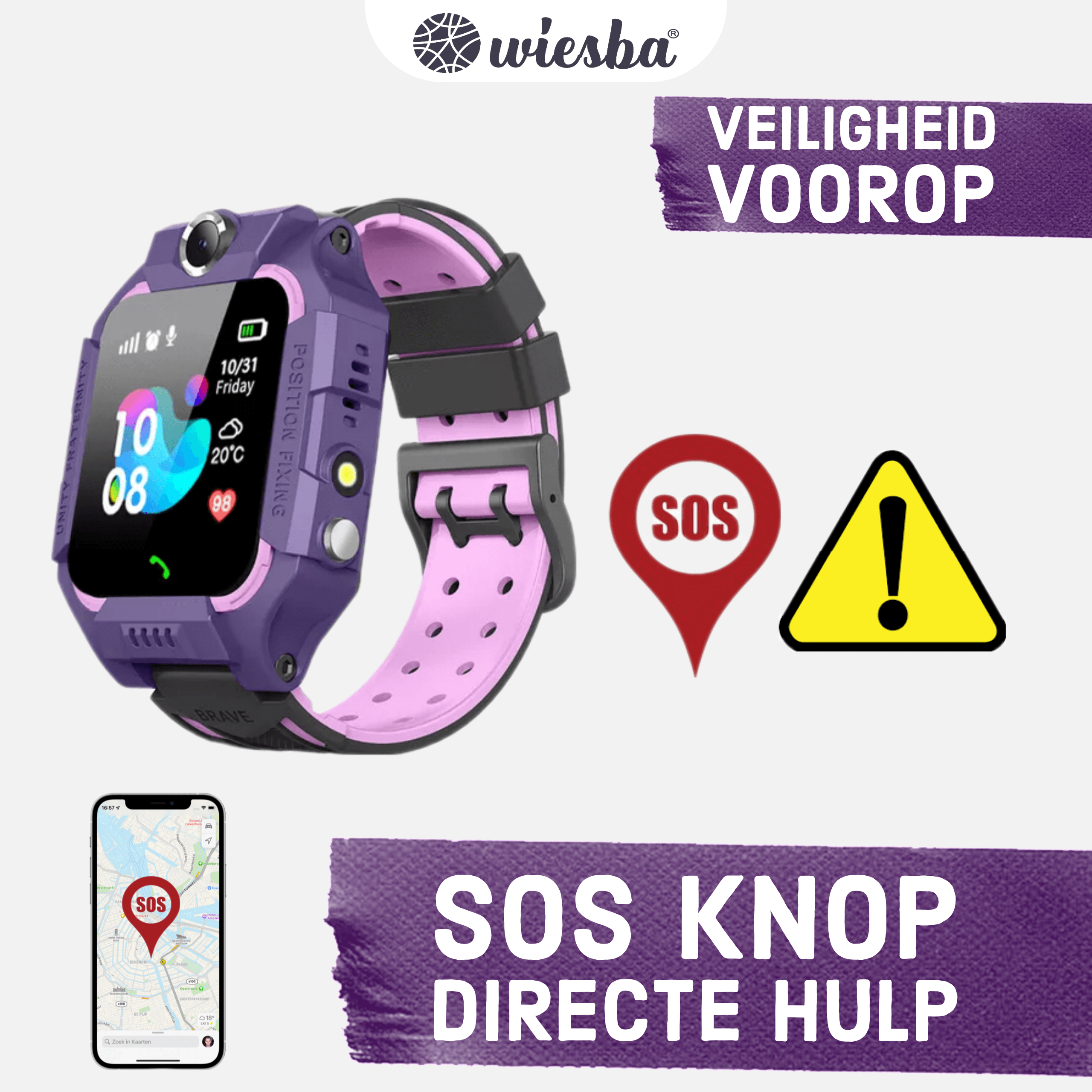 GPS Smartwatch enfants WB19 - montre gps enfant - appel de montre pour enfants - tracker gps montre pour enfants - montre pour enfants avec gps - montre pour enfants