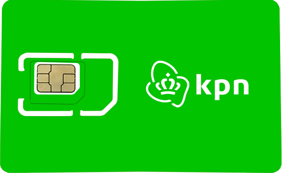 KPN PREPAID SIM CARD WORTH €10 PREPAID 